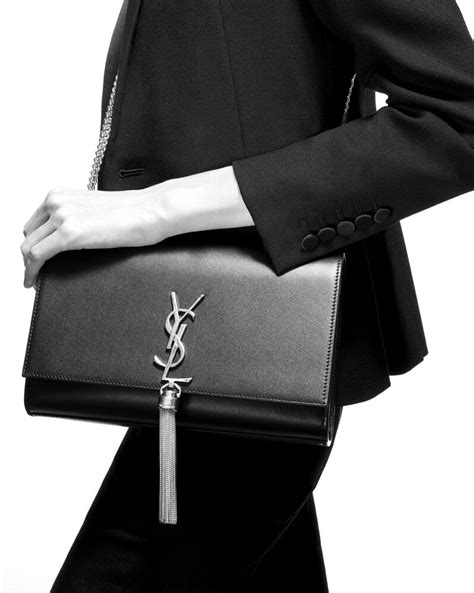 ysl tas velvet|KATE MEDIUM TASSEL IN GRAIN DE POUDRE .